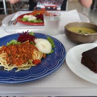 Delicious menu of the day at Fast Vegan in Castelo Branco