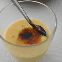 Desert 100 leite creme at Fast Vegan in Castelo Branco