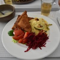 Dish of the day at Fast Vegan in Castelo Branco