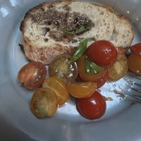 Tomato starter was delicious & fresh  at Puro 4050 in Porto