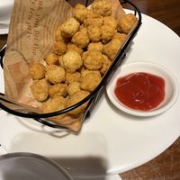 Popcorn tofu  at Ji Ming Temple Vegetarian Diet in Nanjing