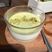 Pistachio pot. Sooo good!  at Ji Ming Temple Vegetarian Diet in Nanjing
