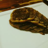 Vegan ham at Ji Ming Temple Vegetarian Diet in Nanjing