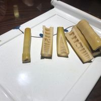 Bamboo shoots - spartan but tasty! at Ji Ming Temple Vegetarian Diet in Nanjing