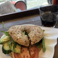   at Bagels & Coffee in Potsdam