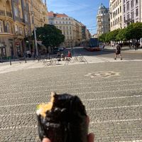 Sushi wrap at Onigirazu in Prague