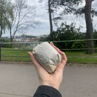 Cute packaging  at Onigirazu in Prague