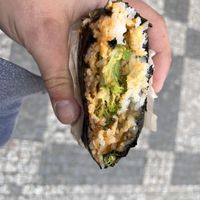 Avocado sandwich   at Onigirazu in Prague