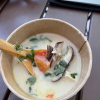 tom kha, very good  at Onigirazu in Prague