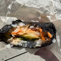 Spring sandwich at Onigirazu in Prague