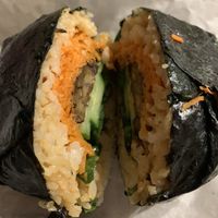 Tempeh at Onigirazu in Prague