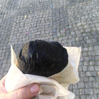 I bitten wrap  at Onigirazu in Prague