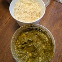 Chana saag at Everest Cuisine in Worthington