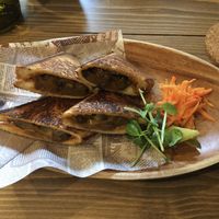 Vegetable sandwich  at Roo Cafe & Bar in Tokyo