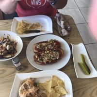 I ordered so much food! at Love Cafe  in Oakhurst