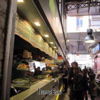 in the market at Organic - Boqueria in Barcelona