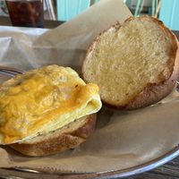 Breakfast brioche sandwich  at Soulshine in San Diego