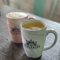 Golden Milk & Nilla Latte at Soulshine in San Diego