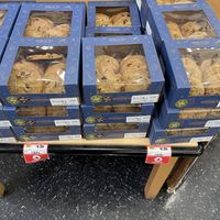 vegan cookies in the bakery   at Sprouts Farmers Market in San Marcos