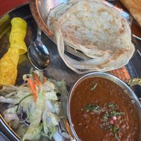 Dal makhani and paratha   at Indian Tiffin Room  in Manchester