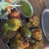 Tandoori broccoli   at Indian Tiffin Room  in Manchester