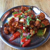 Gobi Manchuarian at Indian Tiffin Room  in Manchester
