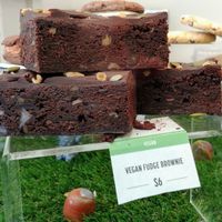 Fudge brownie at Only Mine Chocolate Factory in Olinda