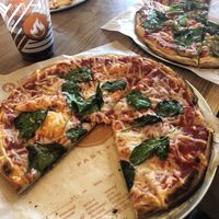 1-topping low rise  at Blaze Pizza in Rochester