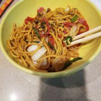 The sesame lo mein at Nothing But Noodles in Huntsville