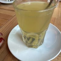 Honey ginger tea  at Die Waffel in Mainz