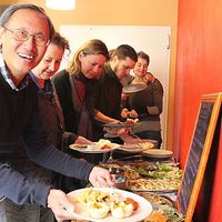 Vegan Buffet, vegan smiles at PeR - Parco dell'Energia Rinnovabile in Frattuccia