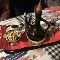 Arabian coffee (freshly roasted on request)  at Mesob in Zurich