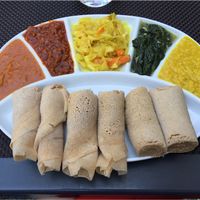 Lunch special 15 CHF  at Mesob in Zurich