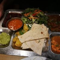 Vegan Thali at W Der Imbiss - Prenzlauer Berg in Berlin