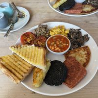 Full Scottish Breakfastt  at The Glasvegan in Glasgow