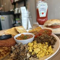 Full Scottish breakfast   at The Glasvegan in Glasgow
