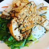 Vermicelli and Tofu at A Dong Restaurant II in Loma Linda