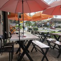 Outdoor seating   at Buzz Organic Food & Drink in Ao Nang