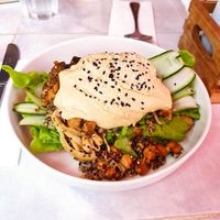 Vegan breakfast at Buzz Organic Food & Drink in Ao Nang