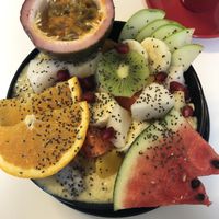 Tropical smoothie bowl  at Buzz Organic Food & Drink in Ao Nang