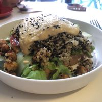 Vegan breakfast   at Buzz Organic Food & Drink in Ao Nang