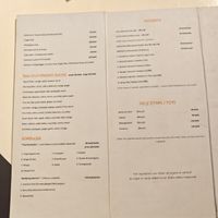 Menu at Buzz Organic Food & Drink in Ao Nang