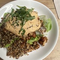 Vegan breakfast   at Buzz Organic Food & Drink in Ao Nang