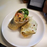 Vegan wrap. Sooo delicious. at Buzz Organic Food & Drink in Ao Nang