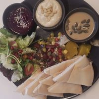 Vegan Mezze Plate at Buzz Organic Food & Drink in Ao Nang