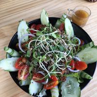 Vegan Moroccan salad at Buzz Organic Food & Drink in Ao Nang