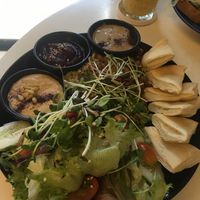 Vegan mezze at Buzz Organic Food & Drink in Ao Nang