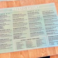  at Presto Eatery in Mount Gambier