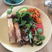 Modified veg breakfast  at Presto Eatery in Mount Gambier