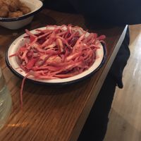 Vegan slaw (made vegan to order) at Burger Theory in Bristol